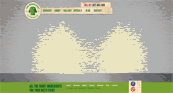Desktop Screenshot of greencoatcatering.com